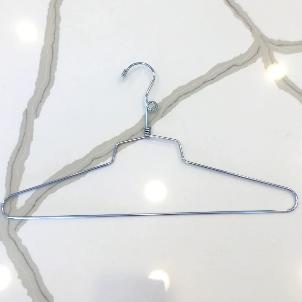 EUC Chic Boutique Style 16 Inch Chrome Metal Dress/Blouse/Shirt Hangers, Set-15